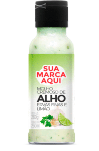 Molho cremoso de alho, ervas finas e limão - 260g-image