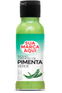 Molho cremoso de pimenta verde - 60g-image